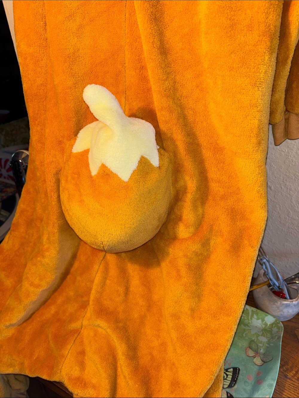 EUC SAZAC Pokémon Eevee Fleece Kigurumi. It is an officially licensed, oversized - Picture 9 of 11